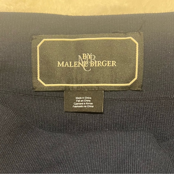 MCB by MALENE BIRGER blue skirt - Picture 2 of 6